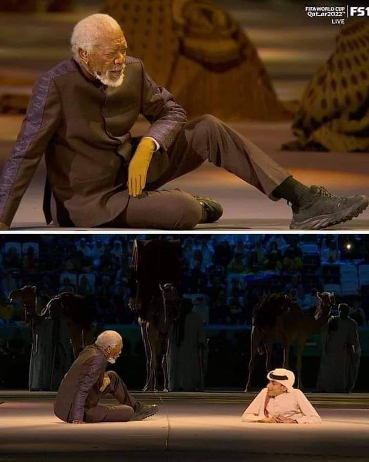 Did Hollywood entertainer Morgan Freeman switch over completely to Islam?